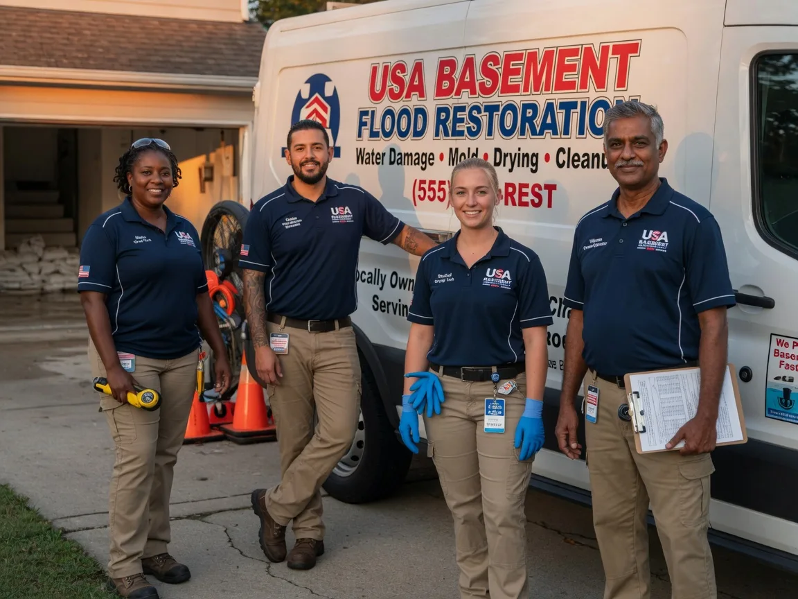 Basement Flood Cleanup company in Etoile, TX