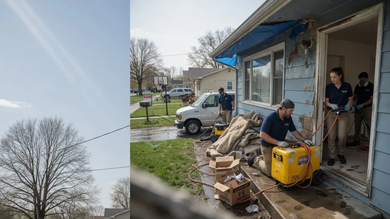 Basement Flood Cleanup in Etoile, TX near me